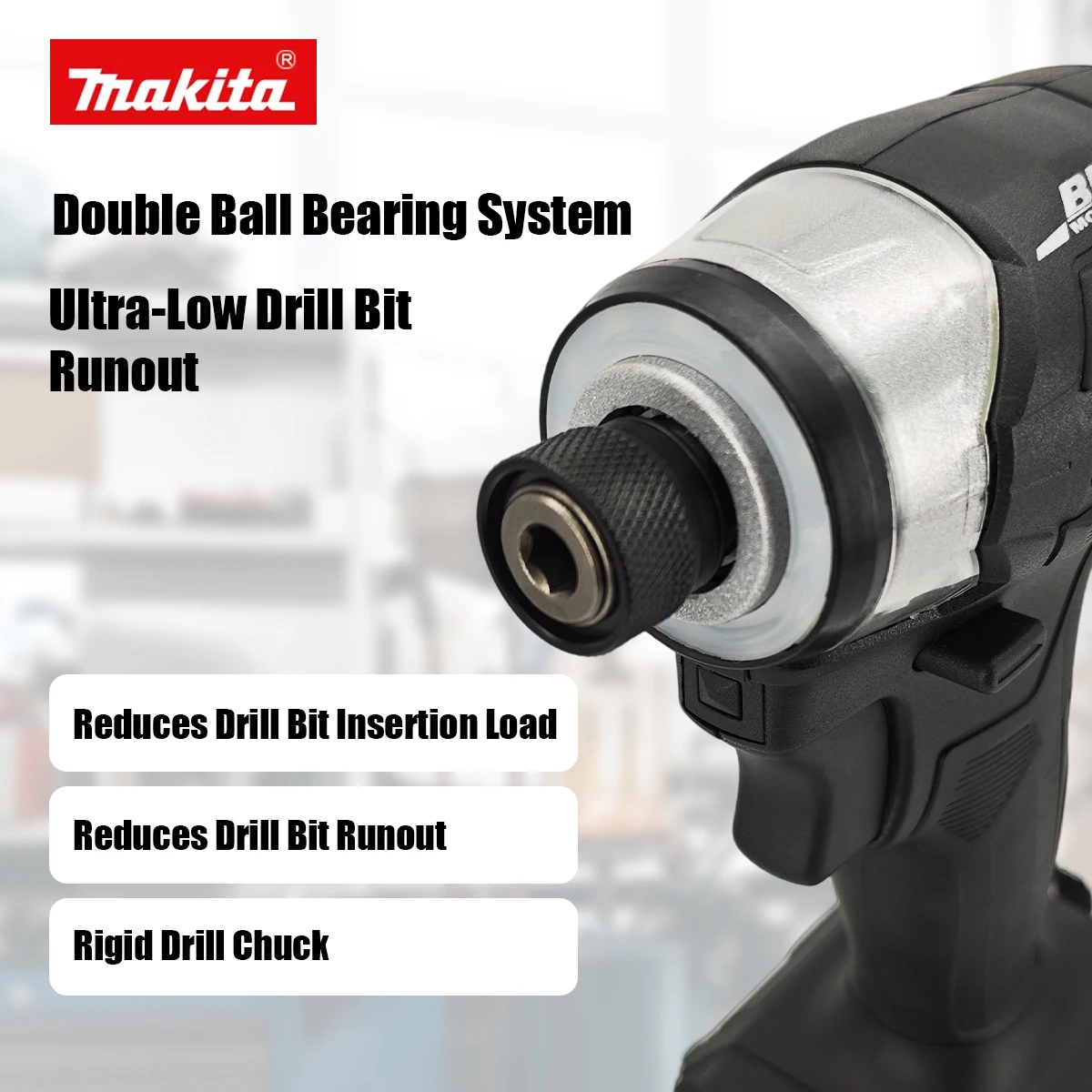 Makita DTD173 18V 180Nm Black Brushless Electric Screwdriver Multicolor DIY Home Improvement T-Mode Wood Bolt Driver