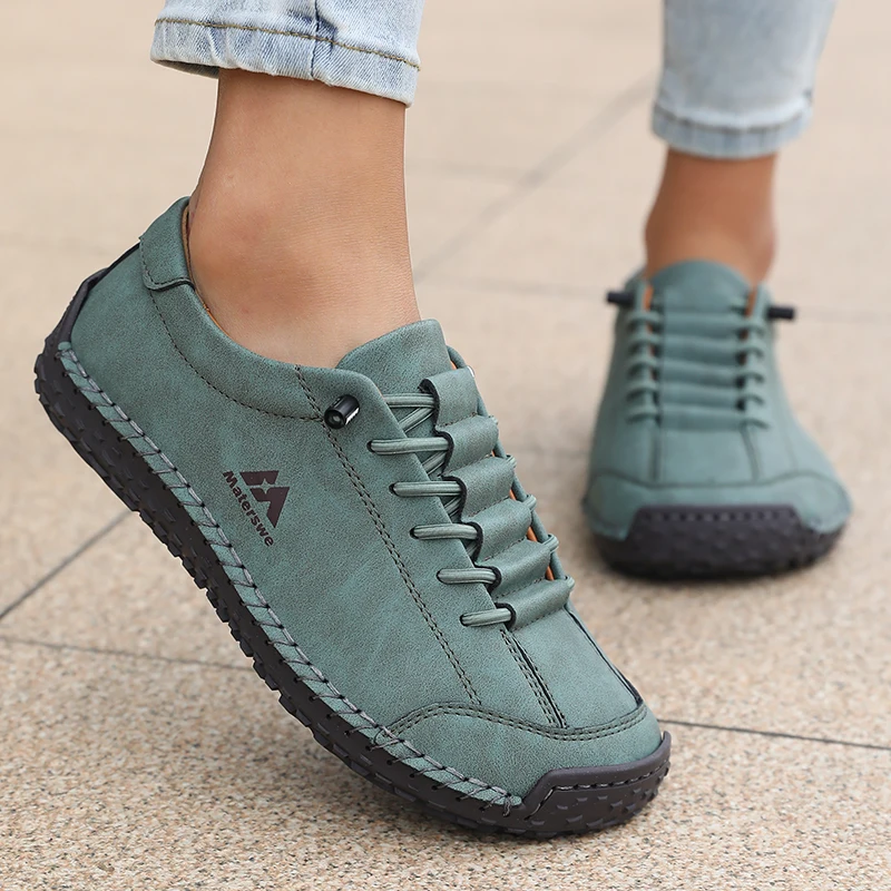 Neue 2026 Damen Sportschuhe Outdoor Wanderschuhe Flache Sohle Atmungsaktiv Bequeme Freizeitschuhe Atmungsaktive Modische Sneaker – Detail 14