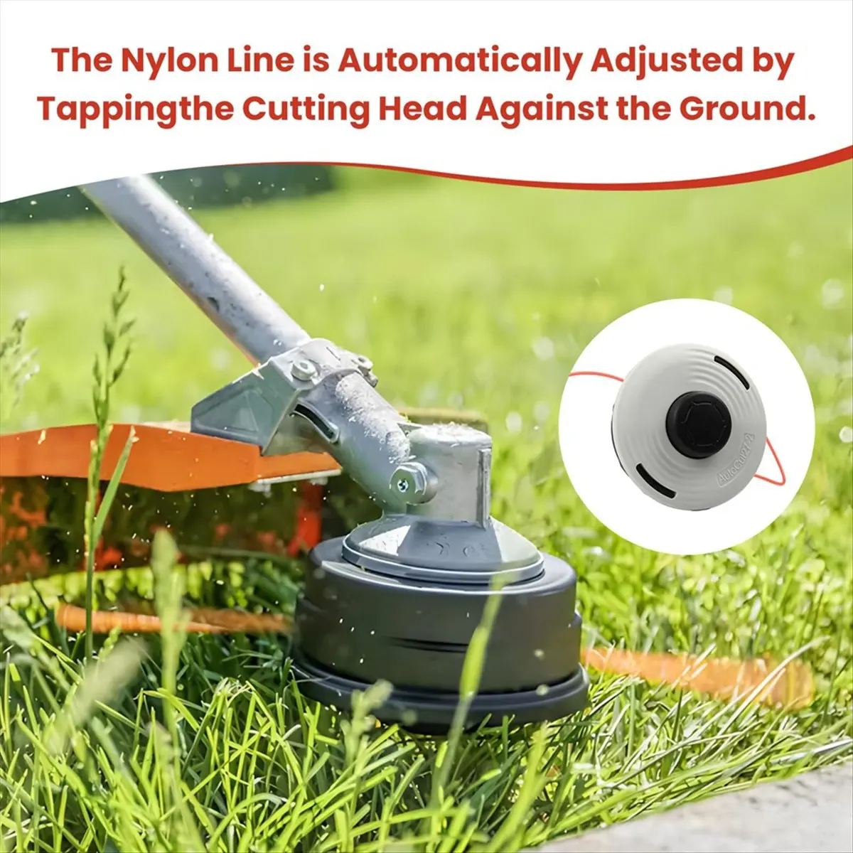 

(CNIM) 2 шт. Сменные головки для триммера AutoCut 27-2 для Stihl FS85 FS90 FS90r FS70r FS55, с функцией автоматической подачи лески, запчасти для триммера