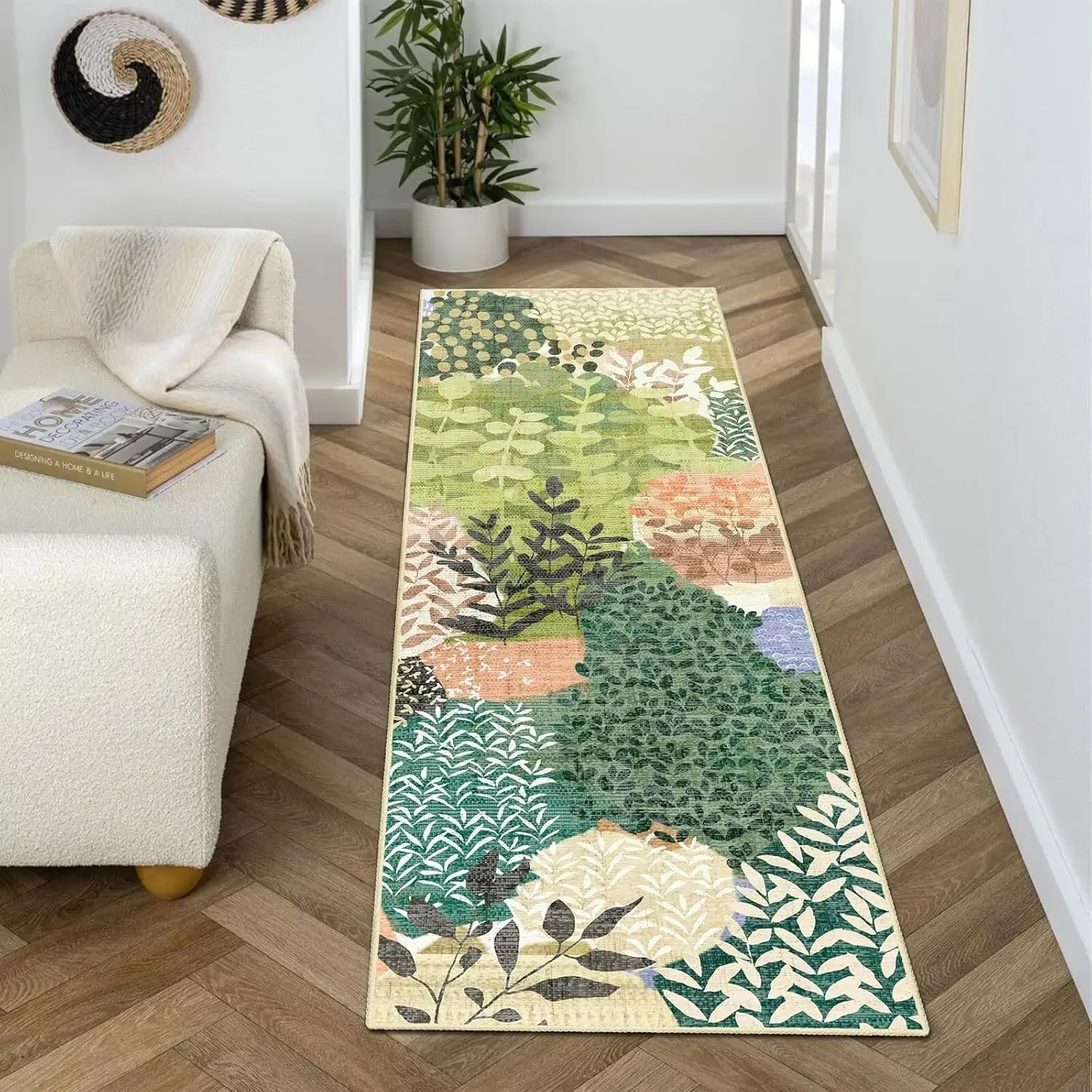 Moderne, minimalistische, wasserdichte, rutschfeste und schmutzabweisende Heimdekoration für Wohnzimmer, Schlafzimmer, Badezimmer, Küche und Balkon