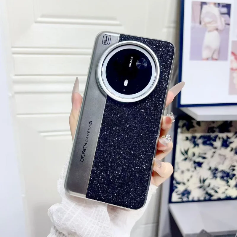 

New Camera Glitter Full Coverage Phone case Compatible with Vivo X200 Pro x200 Ultra Electroplated Hard cover