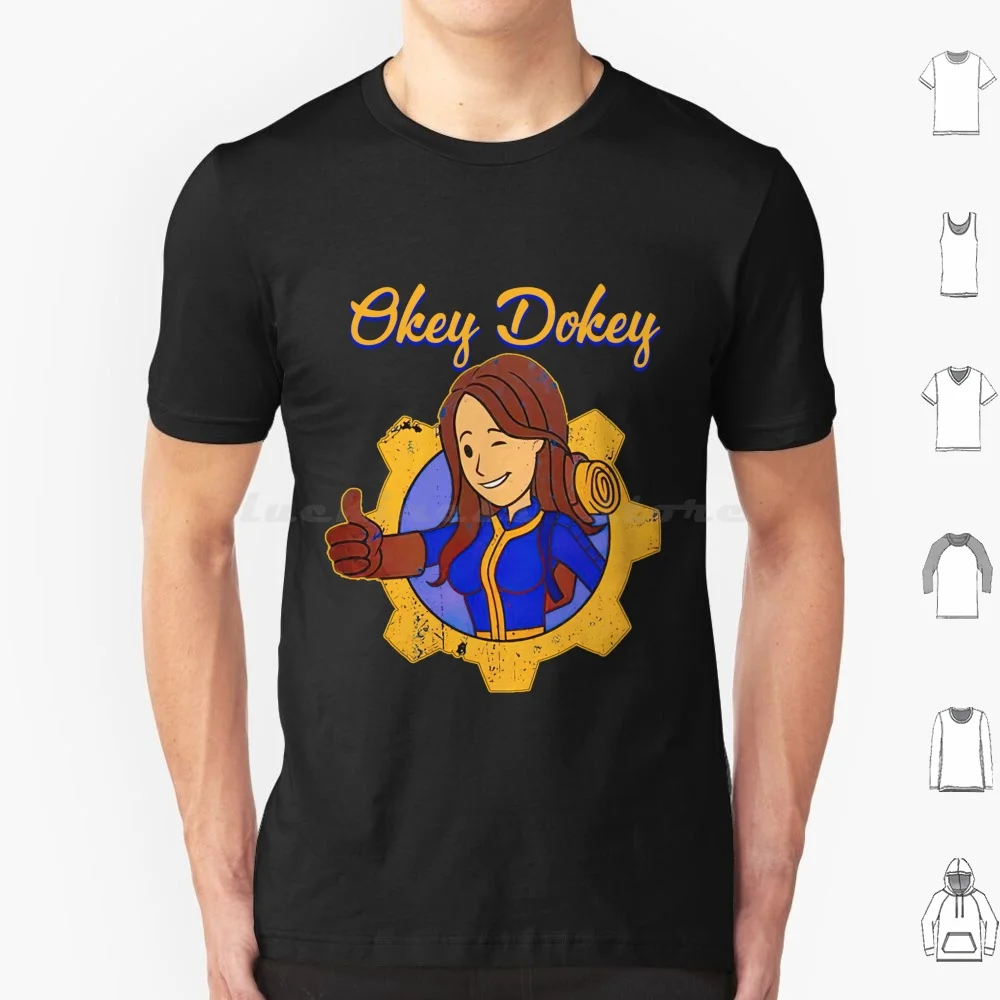 Okey-Dokey-Lucy-Maclean-From-T Shirt Cotton Men Women DIY Print Lucy Lucy Tv Show Ghoul Dweller Game New Vegas New California