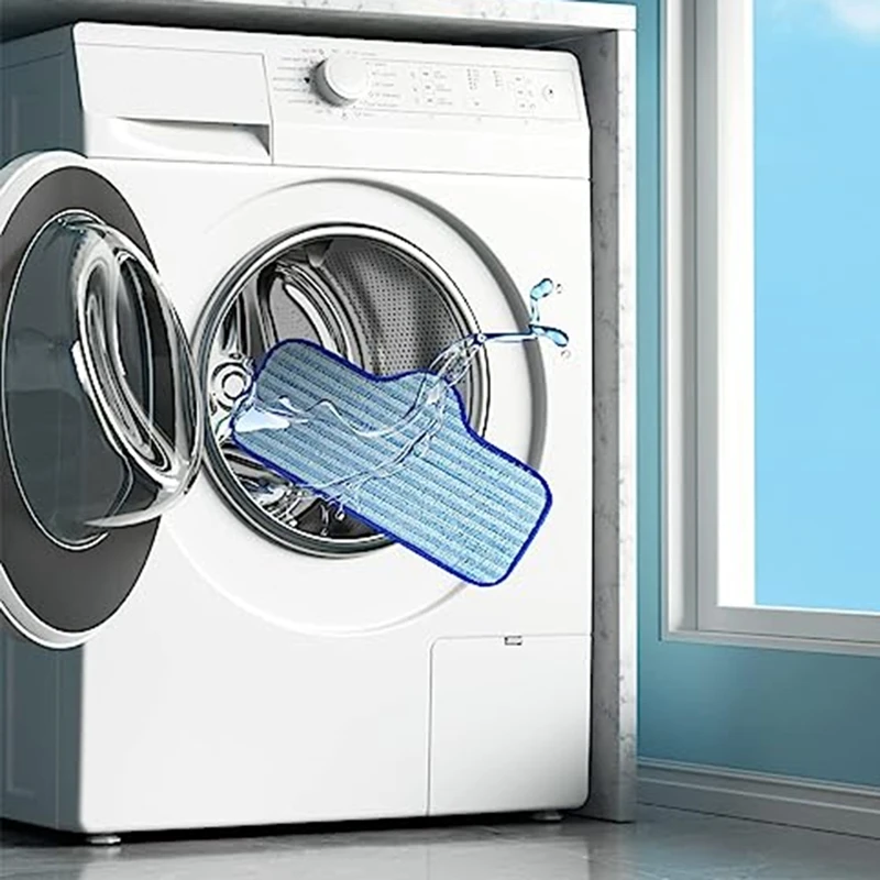 マイクロファイバースチールモップクロスカバー,交換部品,スチームモップ,モップアクセサリー,デュリール,1セット