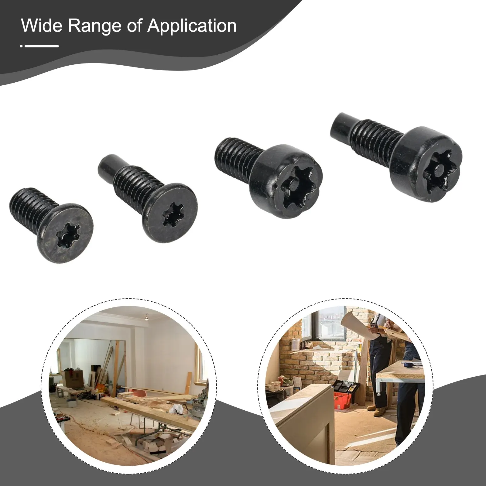 For Ring Doorbell Screws for For Ring Video Doorbell 2 Pro T16 Short Long and Short Long Replacement Security Fasteners