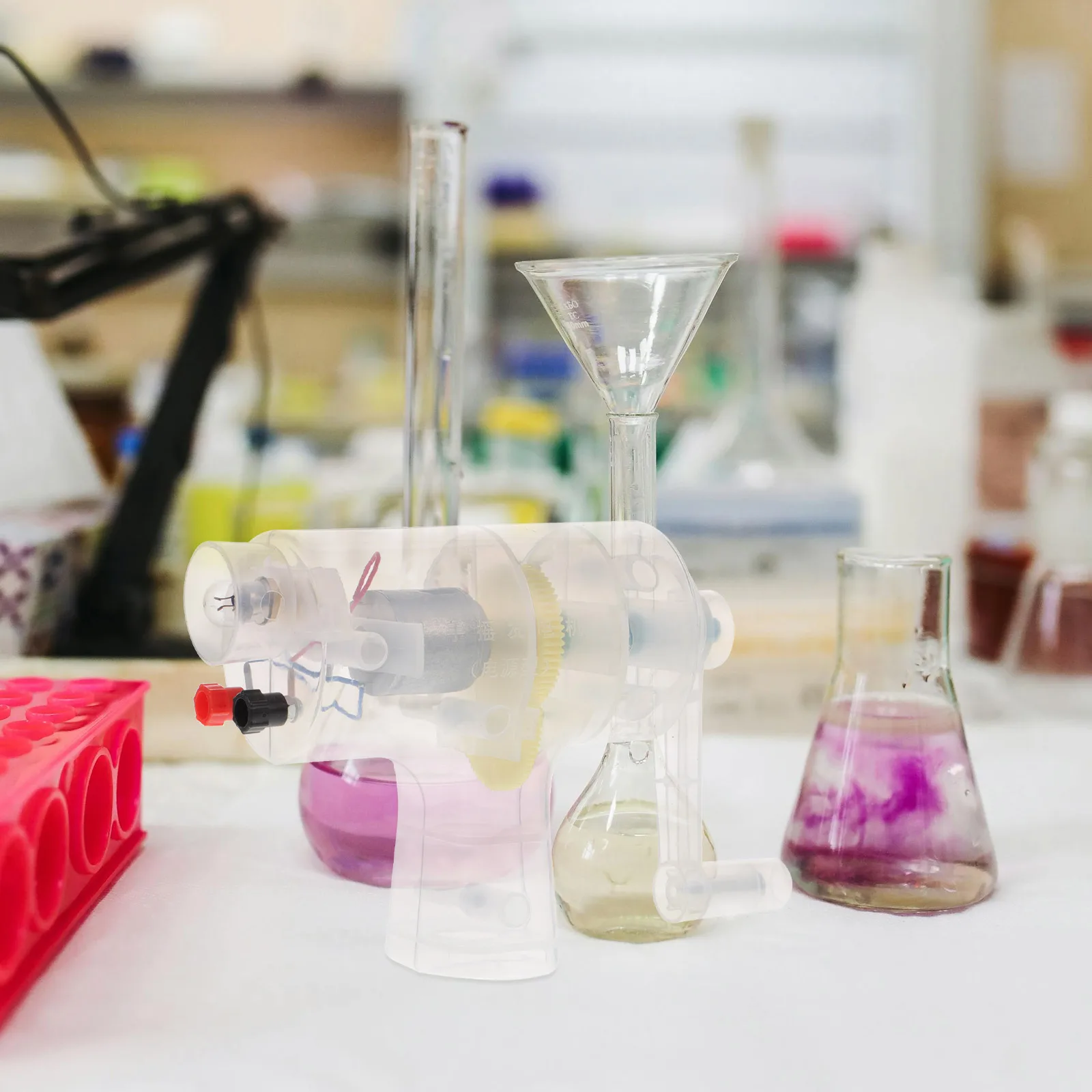 

Manual Generator Hand Crank Electricity Experimental Device Lightweight Compact Power Generator for Outdoor Emergency Use