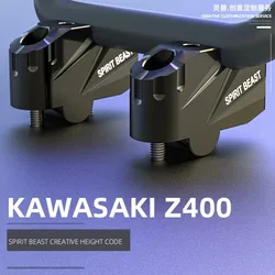 Motorcycle Handlebar Riser Adapter Heightening Handle Clamp Parts Handle Heighten Base Handlebar Heightening for Kawasaki Z400