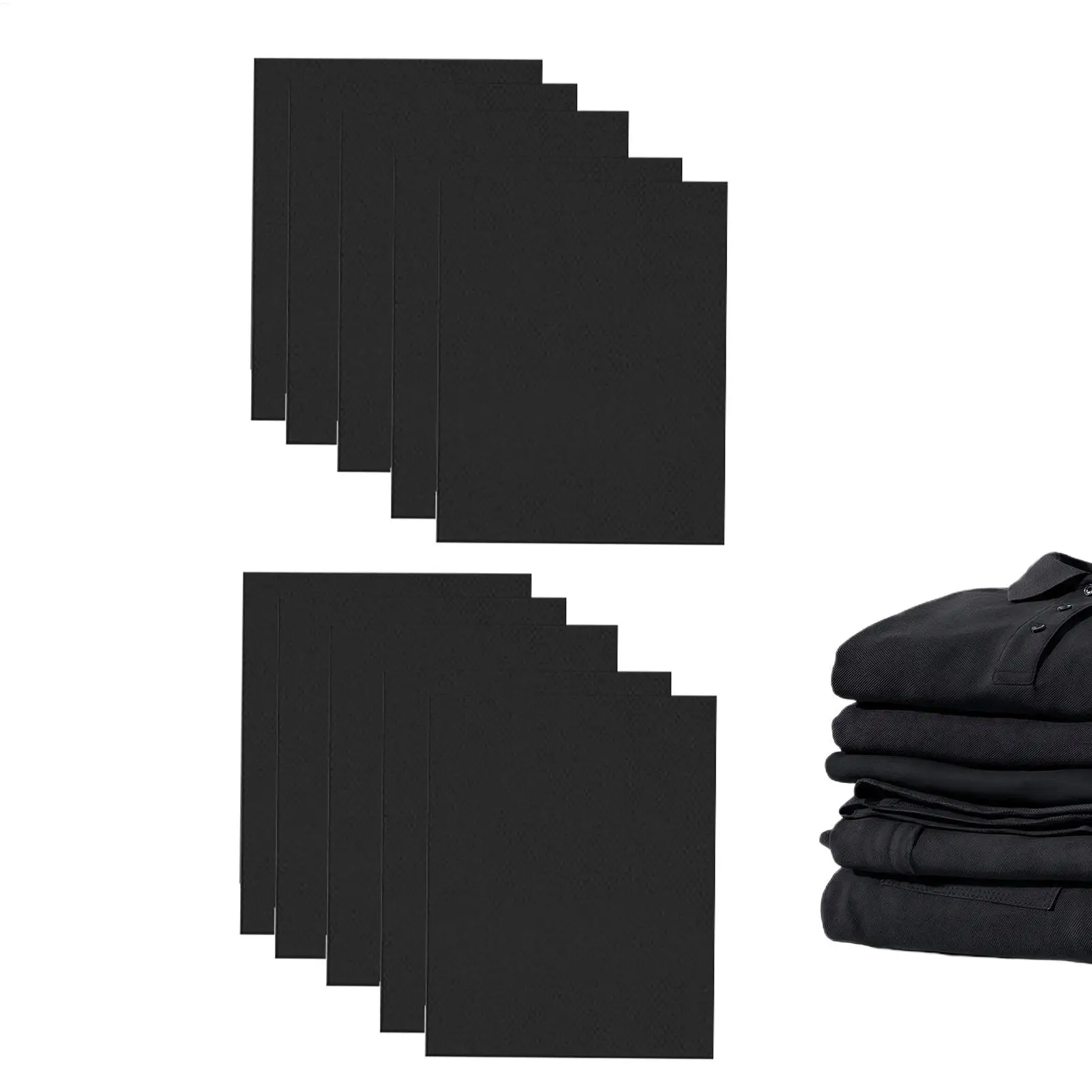 Black Clothes Color Restorer Tablets 10 Pieces Fiber Brightening Renewing Agent Anti Fade Color Booster For Home Washing Machine