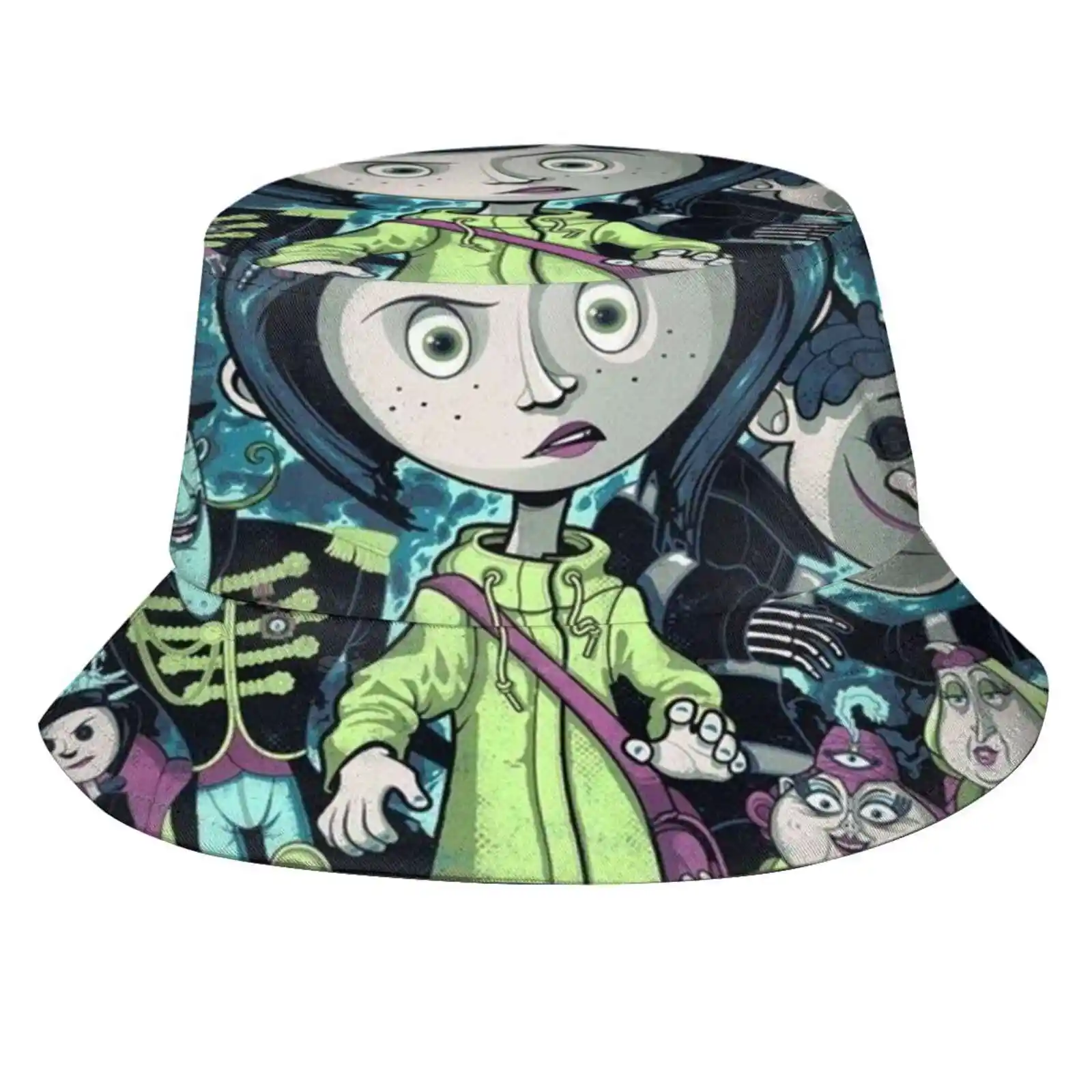 Coraline Movie Sun Cap Fisherman Hat Bucket Hats Simplebutsweet Aesthetic Tumblr Cheap Packs Trendy Brandy Star