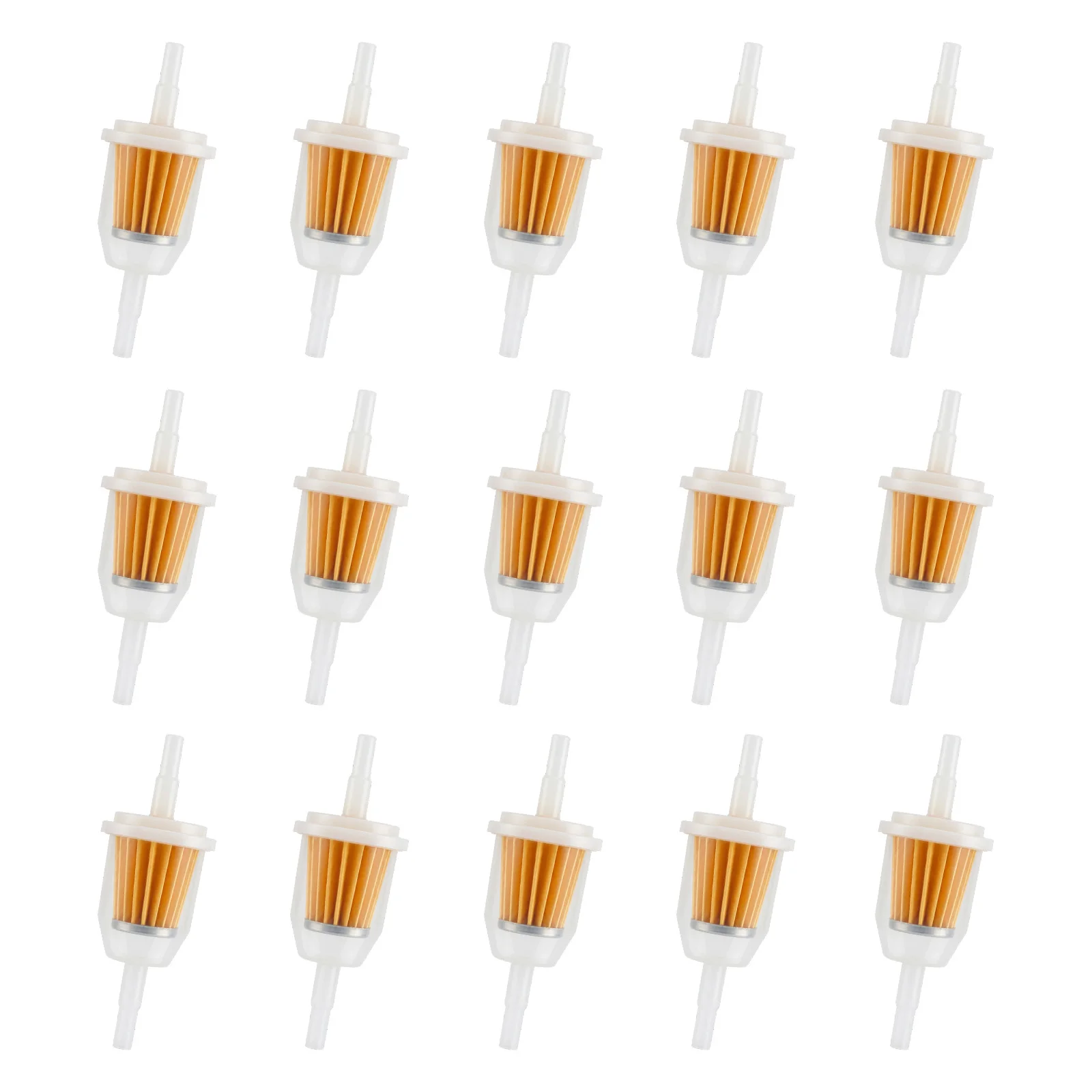 15PCS Universal Gas Fuel Fuel Filter Motorcycle Scooter Filter Tool Motor ATV Fuel Filter Accessories
