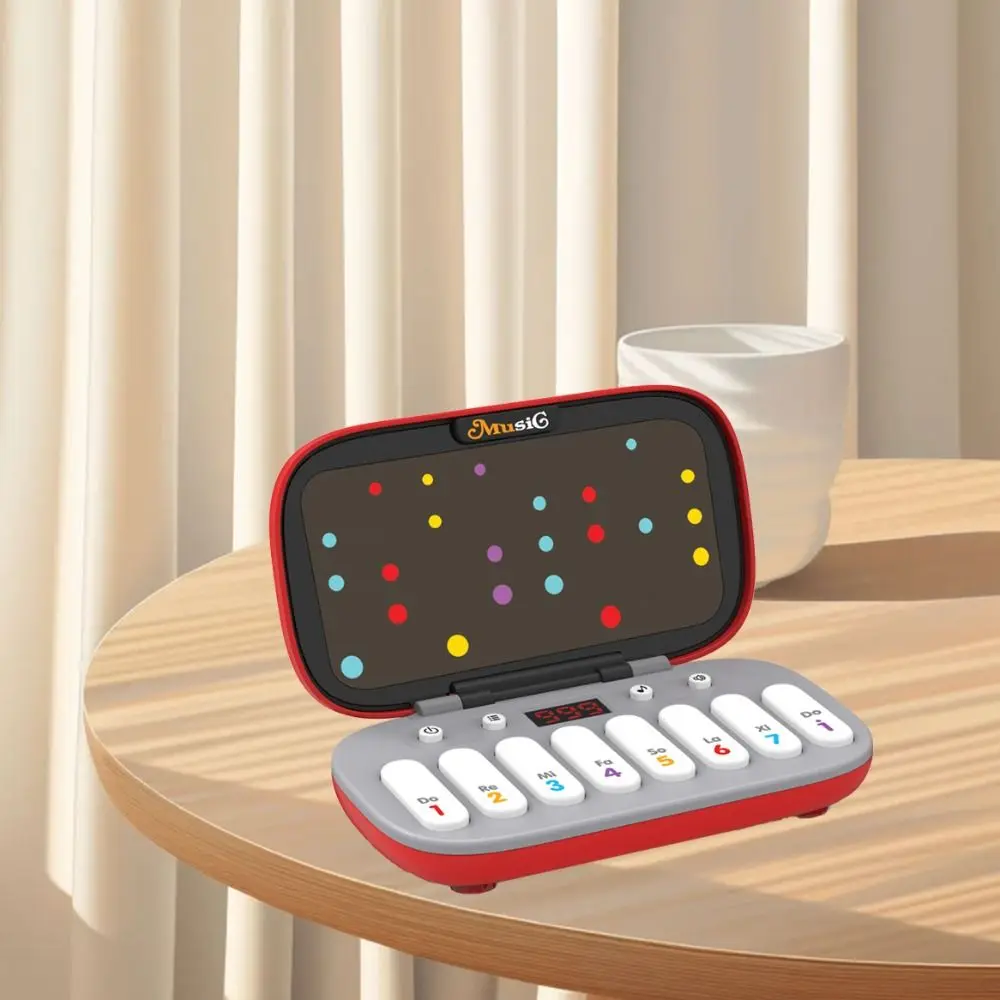 Plastic Portable Kid Pocket Piano Sound Montessori Mini Electronic Keyboard Toy Early Education Puzzle Music Instrument Toys