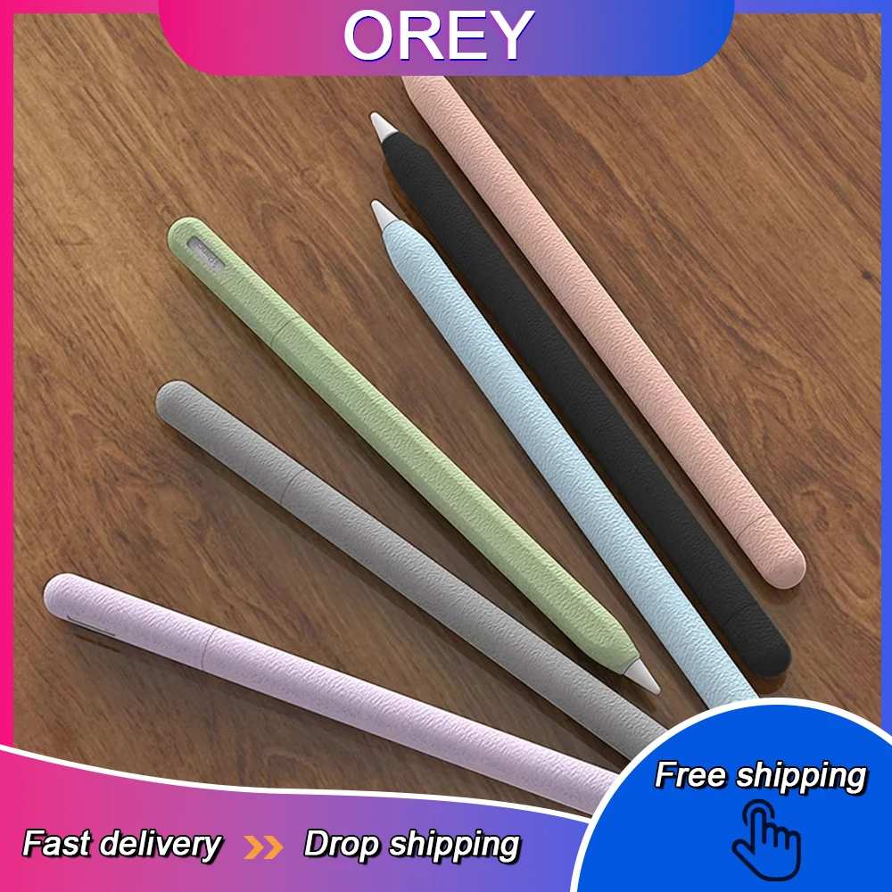 Pencil Case For Apple Pencil 2nd Generation Stylus Pen For Soft Silicone Funda Cover Touch Tablet Accessories For Apple Pencil 2