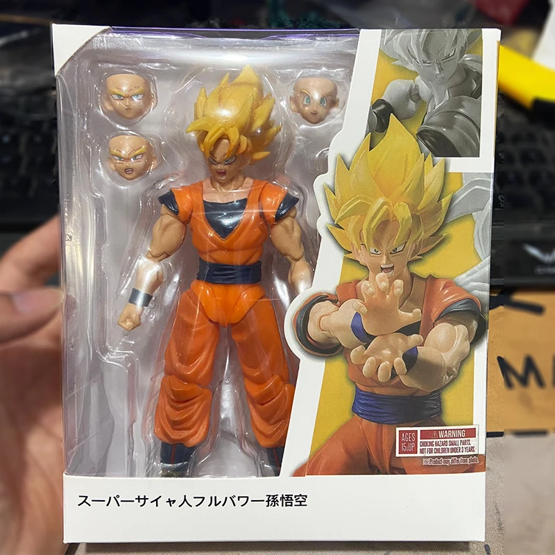 حار لعبة دراغون بول Z عمل الشكل Shf سوبر سايان سون جوكو كاكاروتو فيغيتا تمثال بولي كلوريد الفينيل المنقولة جمع أنيمي نموذج اللعب هدية