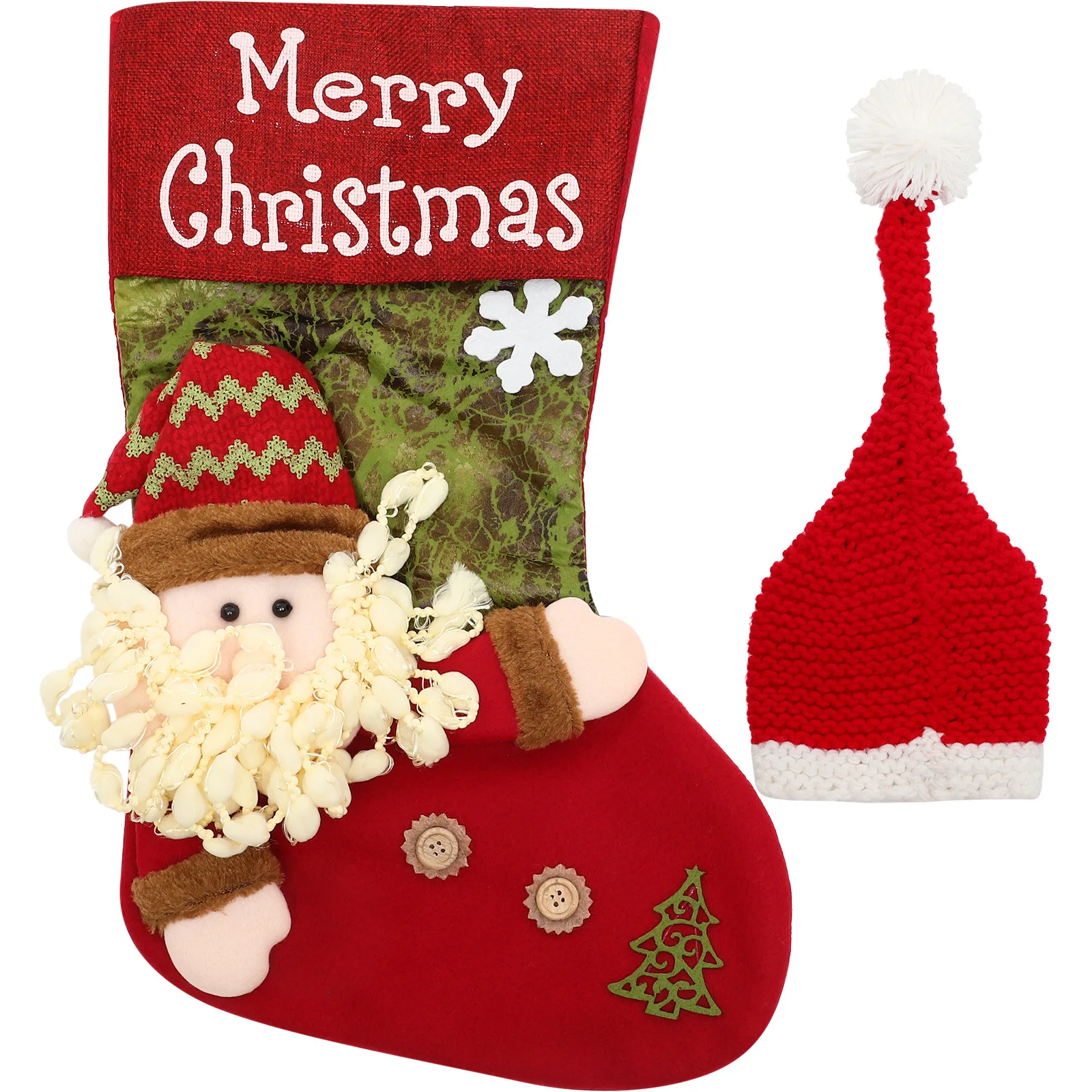 1Set Baby Photo Props Christmas Themed Infant Hat Xmas Sleeping Bag Christmas Photography Costume Newborn Photography Supplies