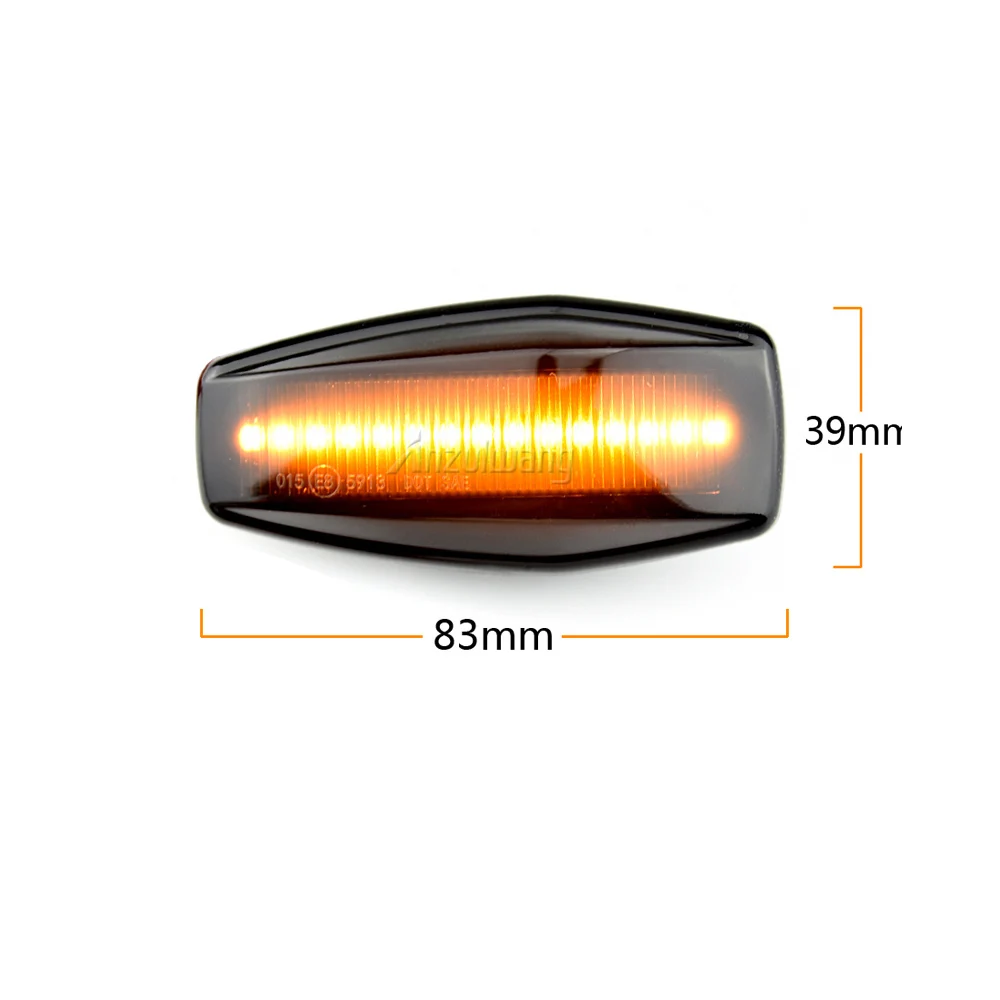 하이 퀄리티 현대 흐름 표시기 플러그 플레이 스트리머 LED 사이드 마커 방향 지시등, 엘란트라 겟츠 XG 투싼용, 2 개