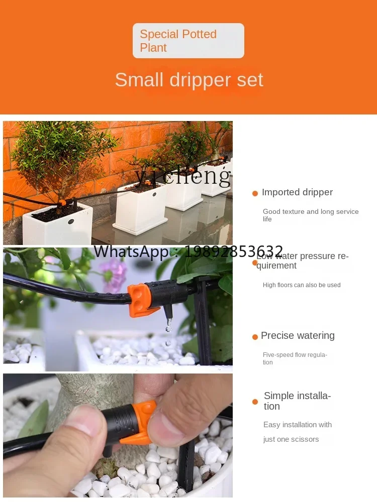 Intelligent Automatic Watering Controller Timer System Drip Irrigation Sprinkler Garden Household