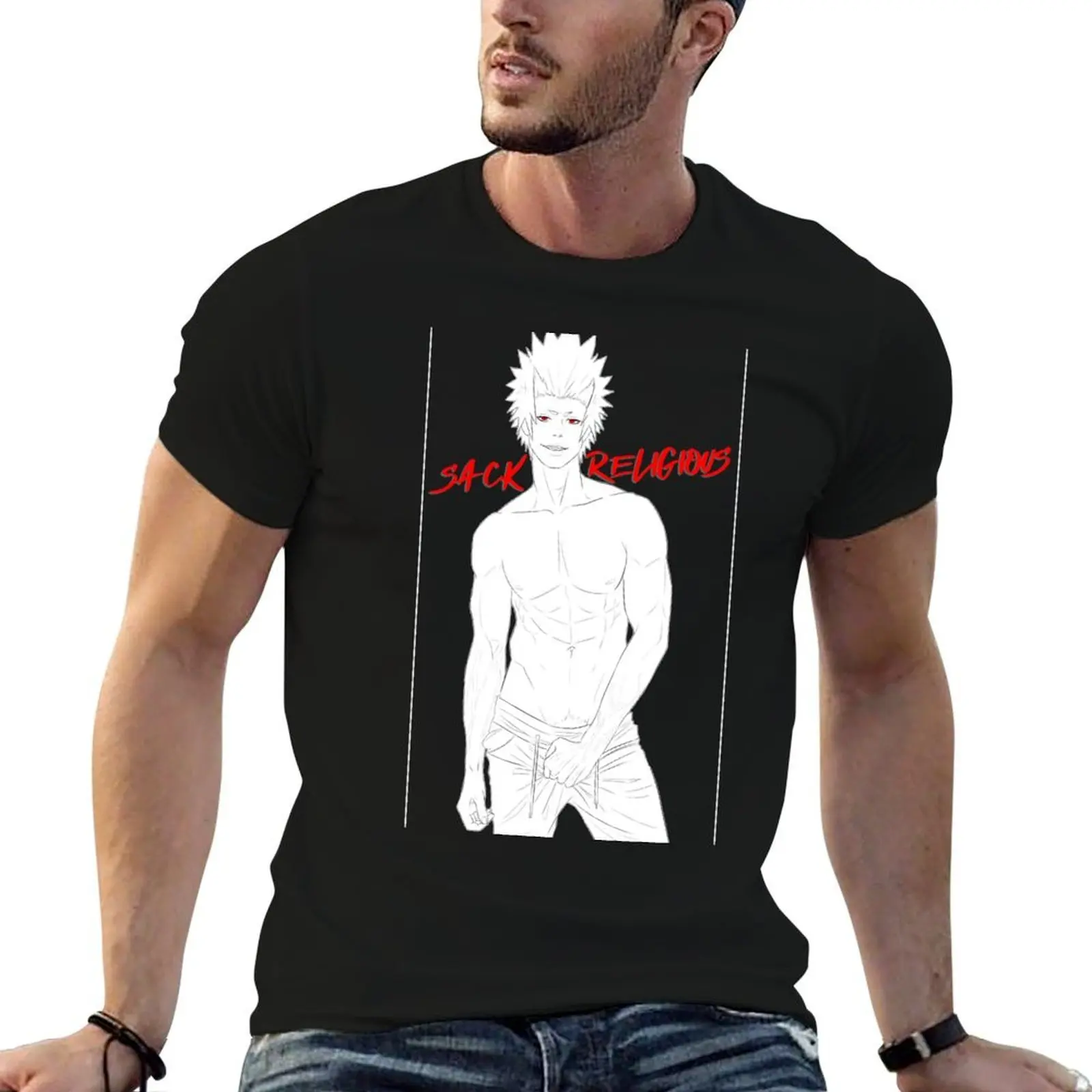 

cotton Religious cotton t soft man shirt summer t t shirts Sack man for T-Shirt shirts 100%
