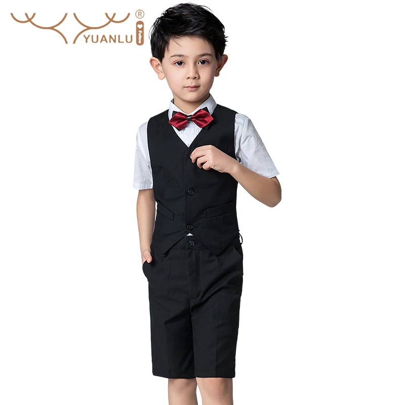 

Boys Wedding Suit Children Spring Summer Suit High Quality Boys Clothes Cotton Comfortable Boys Wedding Suits