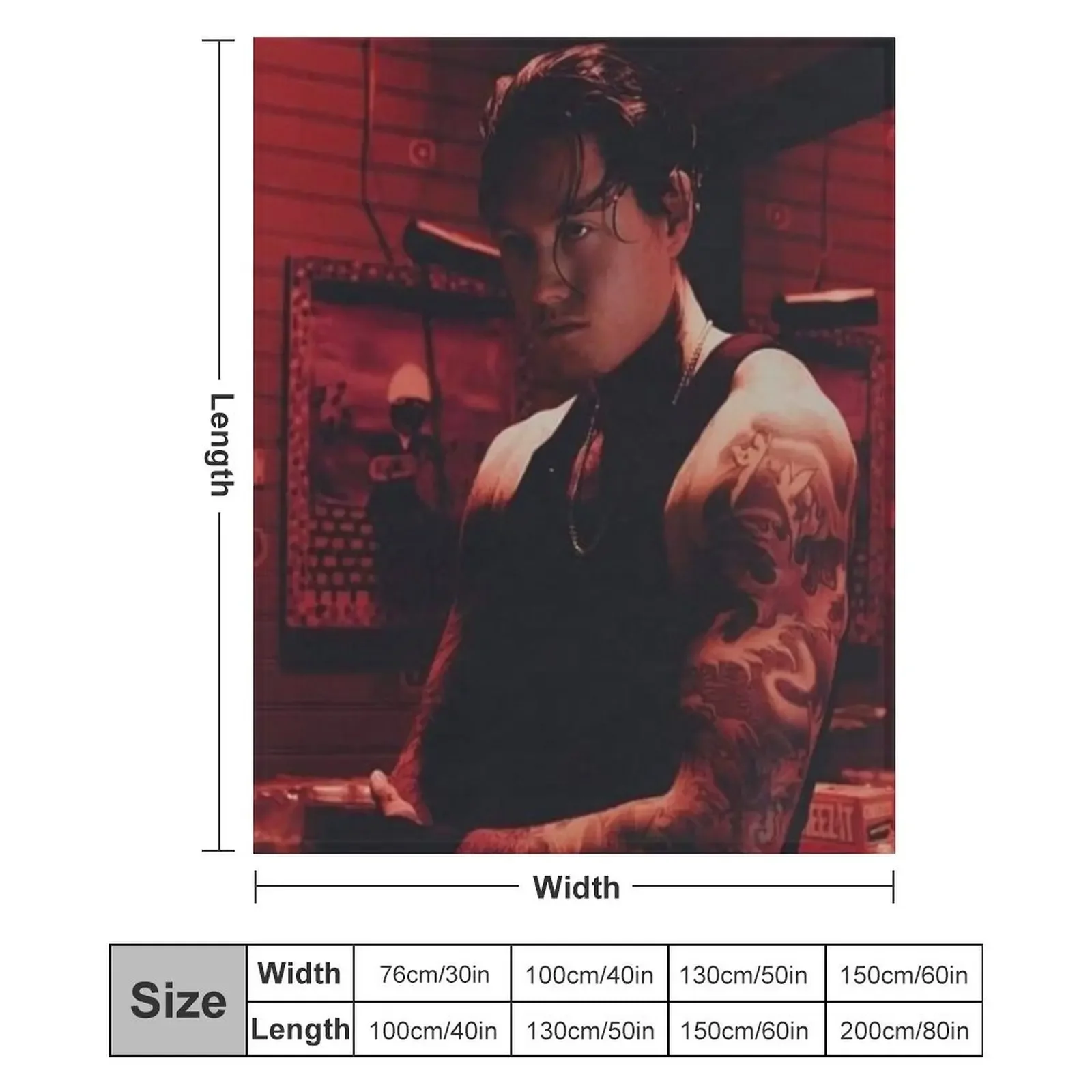 Bad Omens Noah Throw Blanket Baby Decorative Sofa Retros bed plaid Blankets