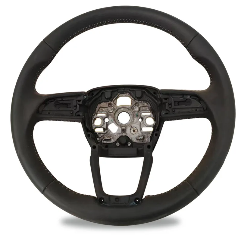 

Suitable for Audi Q3 steering wheel bottom no paddles no buttons pure modified Audi Q3 steering wheel adaptation year