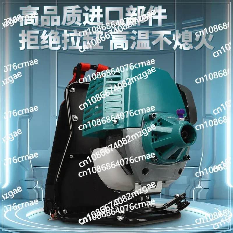 Imported High-power Lawn Mower, Gasoline Lawn Mower, Irrigation Mower, Four-stroke Backpack Type Small Household Lawn Mower