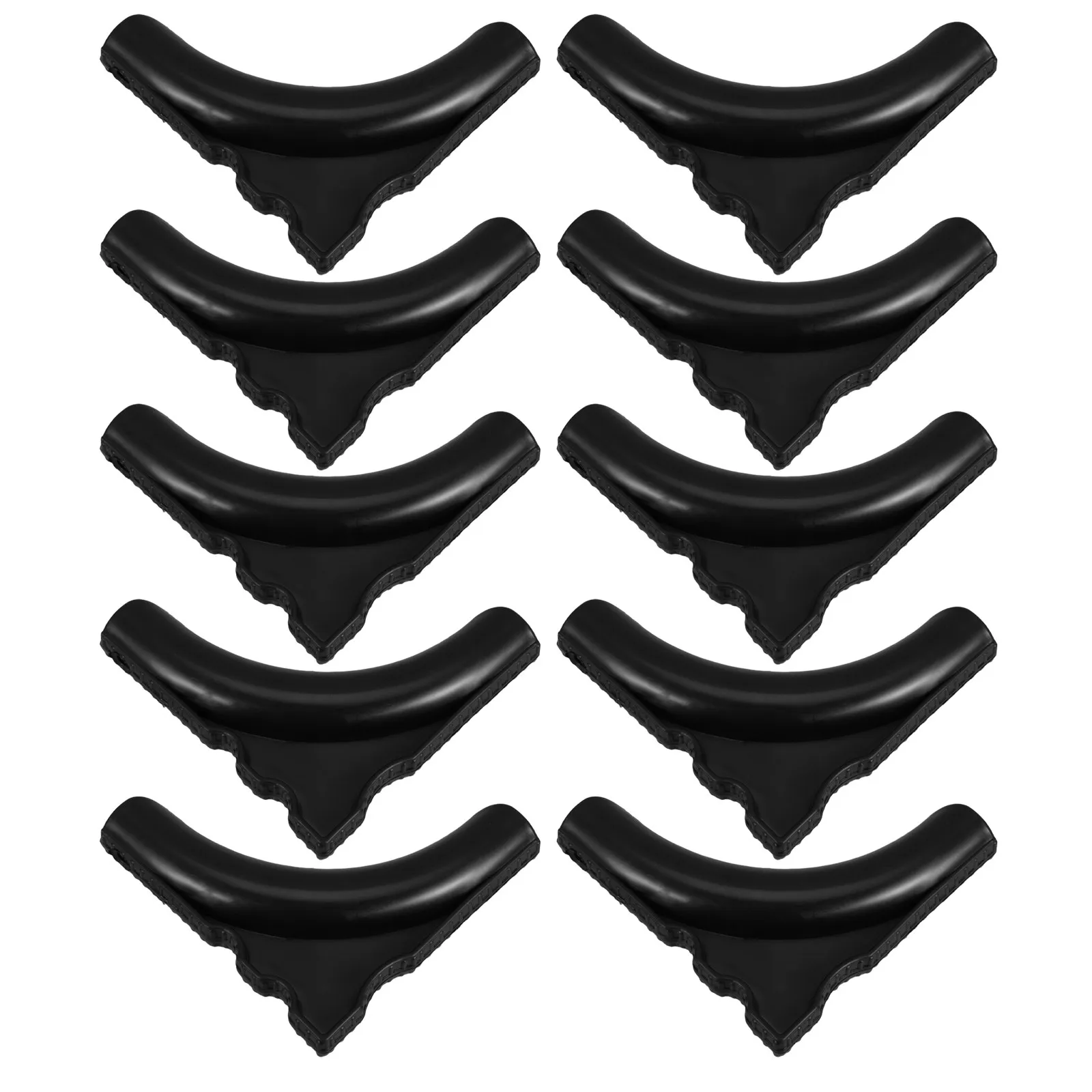 10Pcs Anti Slip Furniture Foot Pads Plastic Shelf Feet Protectors Non Skid Cushion Grippers for Kitchen Office Living Room Floor