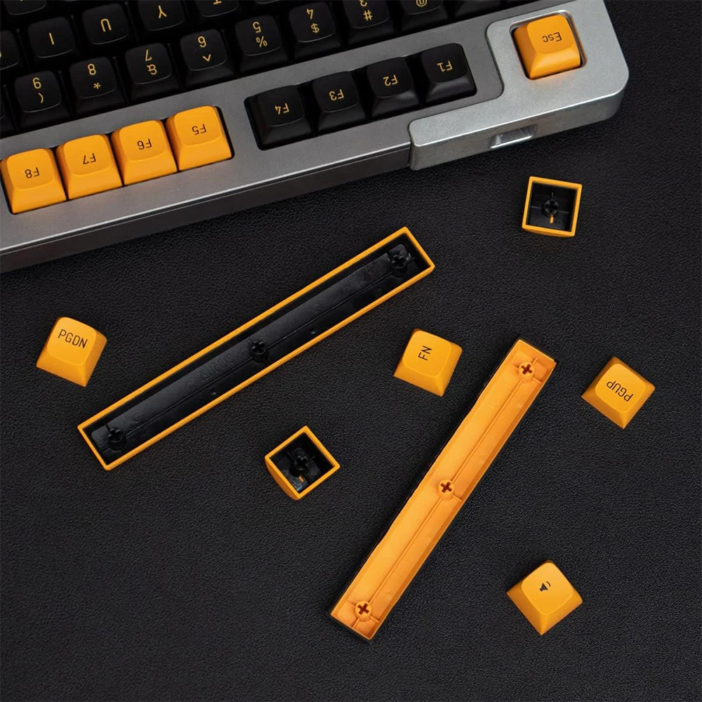 149Key CSA Profil PBT Englisch Tastenkappen 6,25 U Bicolor DIY Rosa Weiß Für Mechanische Tastatur 104 87 61 Keycap Für SATELLITE ACHSE