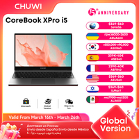 CHUWI CoreBook XPro 15.6 inch Gaming Laptop 16GB RAM 512GB SSD IPS Screen Ten Cores Intel i5-1235U Core UP to 4.40 Ghz Notebook