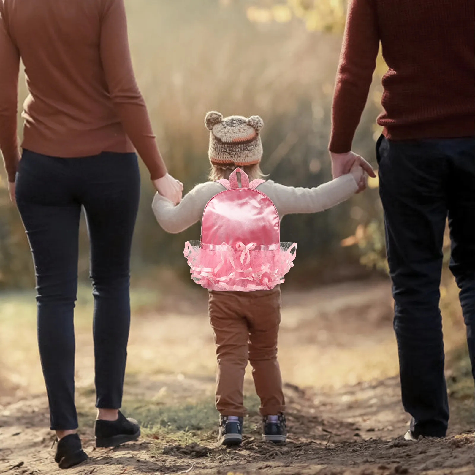 

Детский нейлоновый рюкзак для балета, прочная легкая сумка для танцев с большой вместимостью, модная школьная сумка для девочек