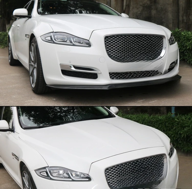 

For 2017-2019 Jaguar XJL Modified Carbon Fiber Front Lip Small Surrounding Bumper Front Shovel Chin Accessories