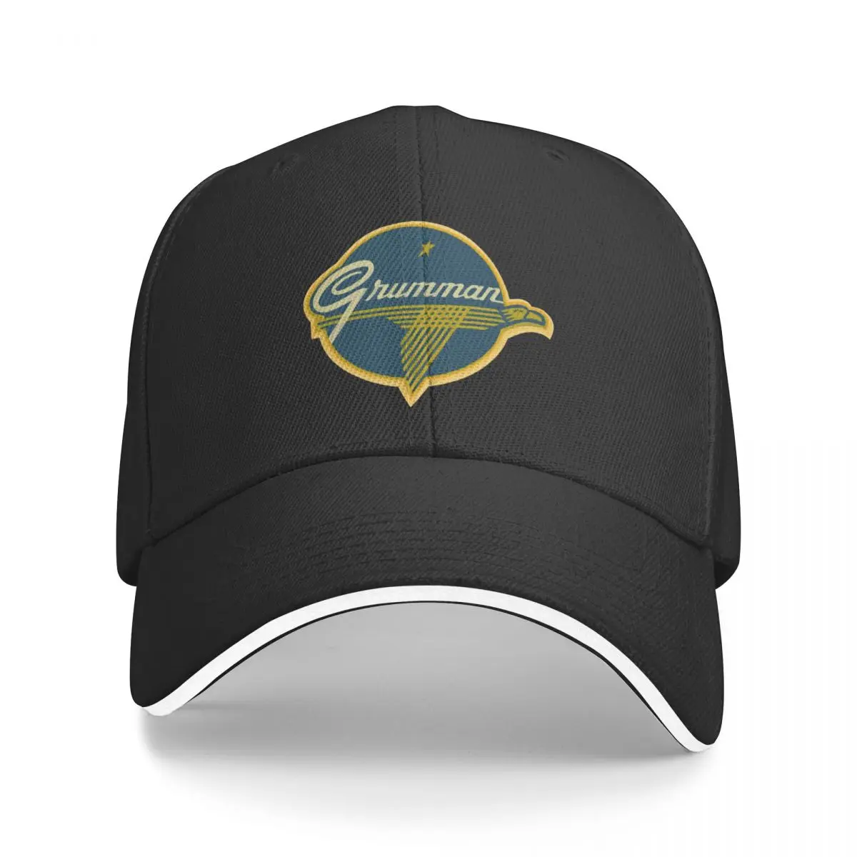 

Grumman Aircraft Logo Baseball Cap black foam party Hat Mens Women's