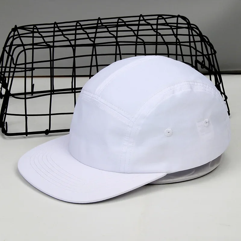 5 Panel Big Size 62cm Skateboard Cap Men's Women's Short Brim Hats High Qualit Quick-drying Anti-splashing Nylon Baseball Caps 2