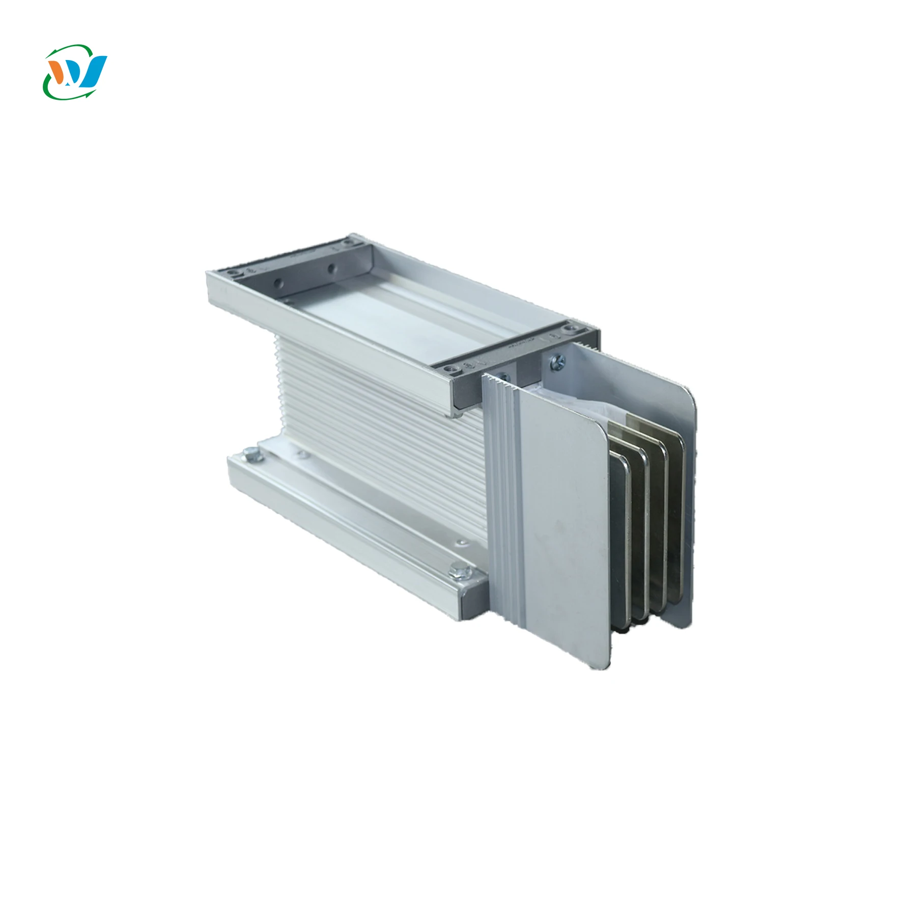Aluminum Alloy Intensive Bus Duct IP67 Waterproof Enclosed Sealed Air-type Plug-in Busbar Wiring 660V/1000V 50~60Hz Customizable