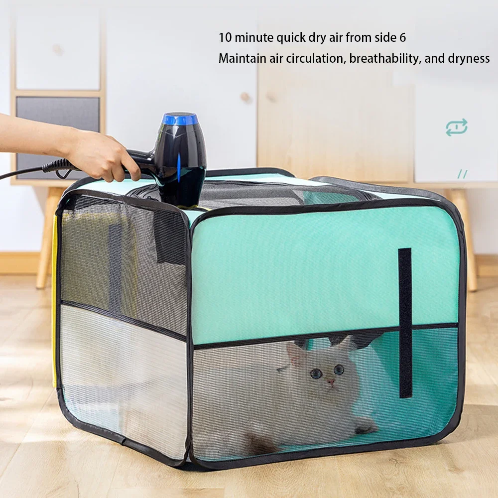 Pet drying box fully automatic intelligent hair dryer household small dog pet dryer noiseless dog dryer pet products