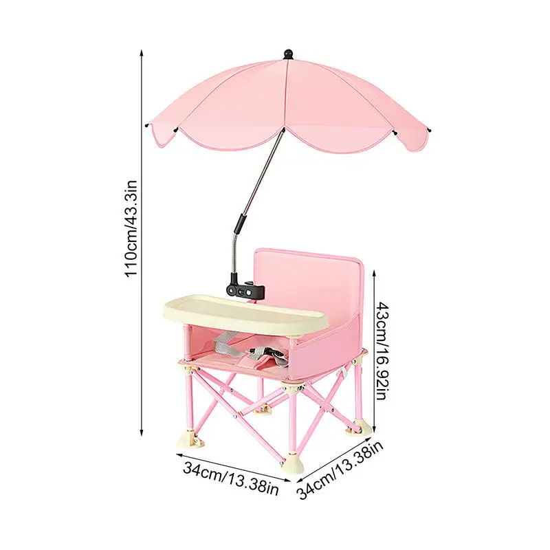 Chaises d'appoint de voyage pour bébé, siège portable, déjeuner pour enfants, chaise de camping pliable, escalade de salle à manger pour enfants