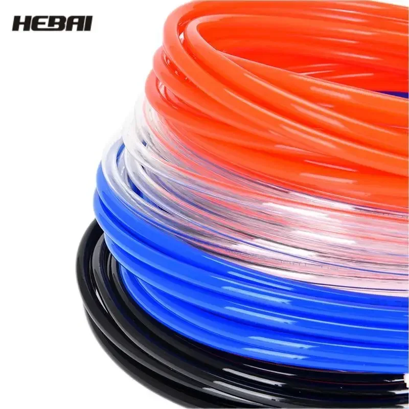 HEBAI 5 Meter 10mm 12mm 14mm 16mm 18mm 20mm  Air Hose Pneumatic Tube Pipe PU Hoses For Compressor Polyurethane Tubing