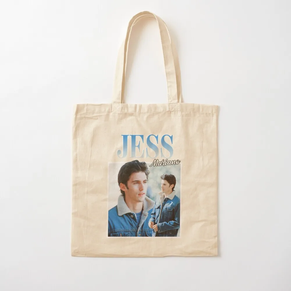 Jess Mariano 90_s Vintage Tote Bag custom tote bag sacs de shopping Canvas Tote Bag