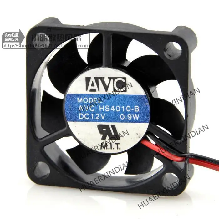 

New HS4010-B DC12V 0.9W 4010 4CM Cooling Fan Assembly Kit