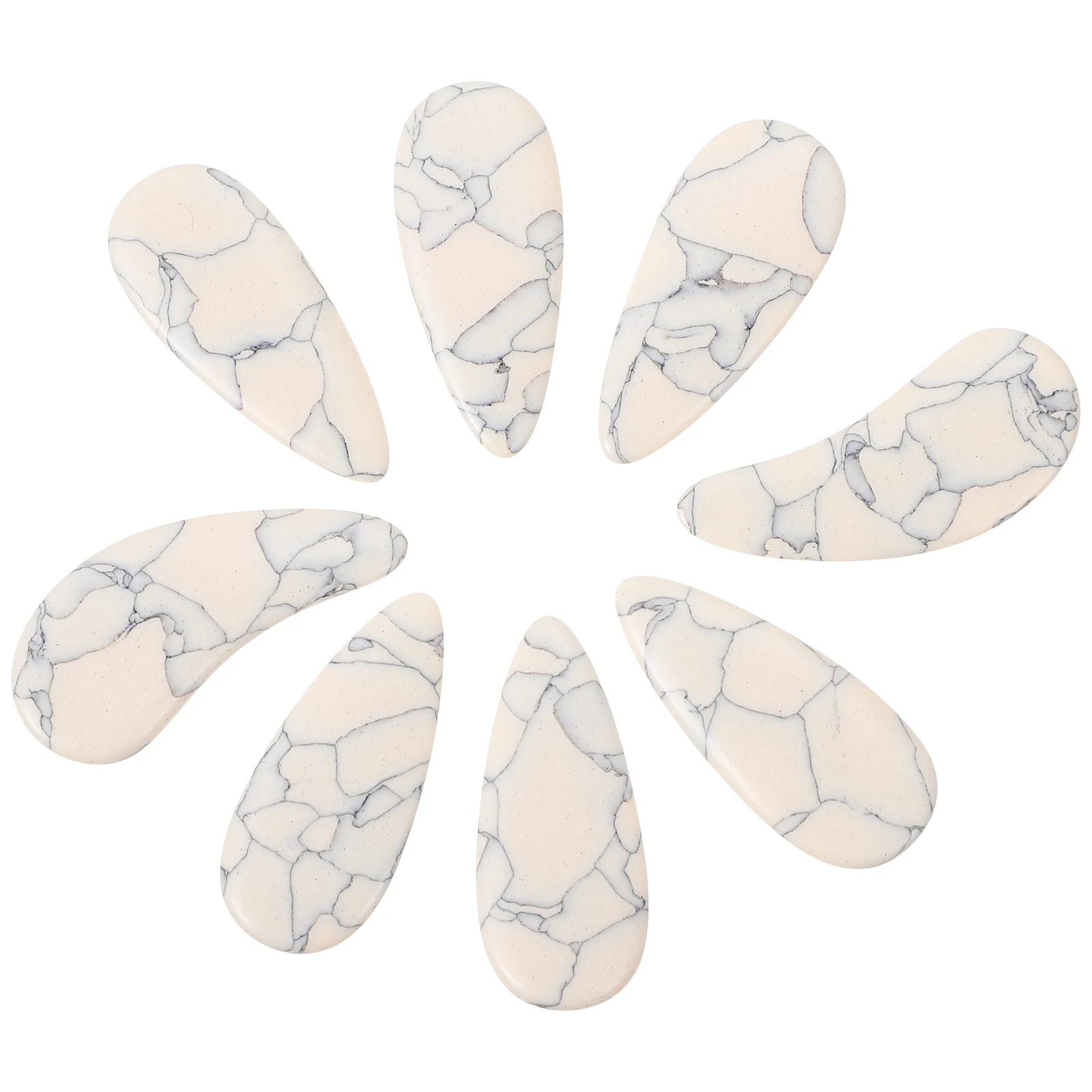 

8 Pcs Guzheng Nails Playing Accessories Finger Picks Protector Abs Fake Pain-free