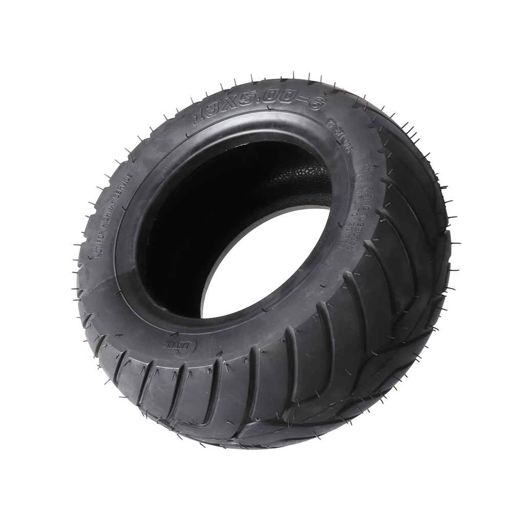 

13 Inch 13X5.00-6 Tubeless Tire Vacuum Tire Suitable for Electric Scooter Folding Bicycle Scooter Mini Kart ATV Off-Road Vehicle