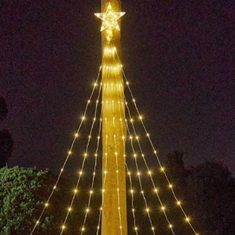 أضواء سلسلة LED USB قابلة للشحن عيد الميلاد الجنية ضوء لحديقة حفل زفاف عطلة البستنة إضاءة ديكورية