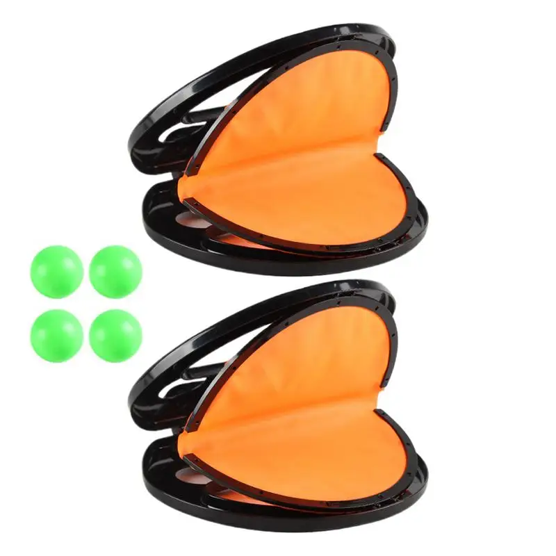 Toss and Catch Ball Set Beach Toys Sports Equipment Toddler Play Activities Parent-Child Interaction for Birthday Travel