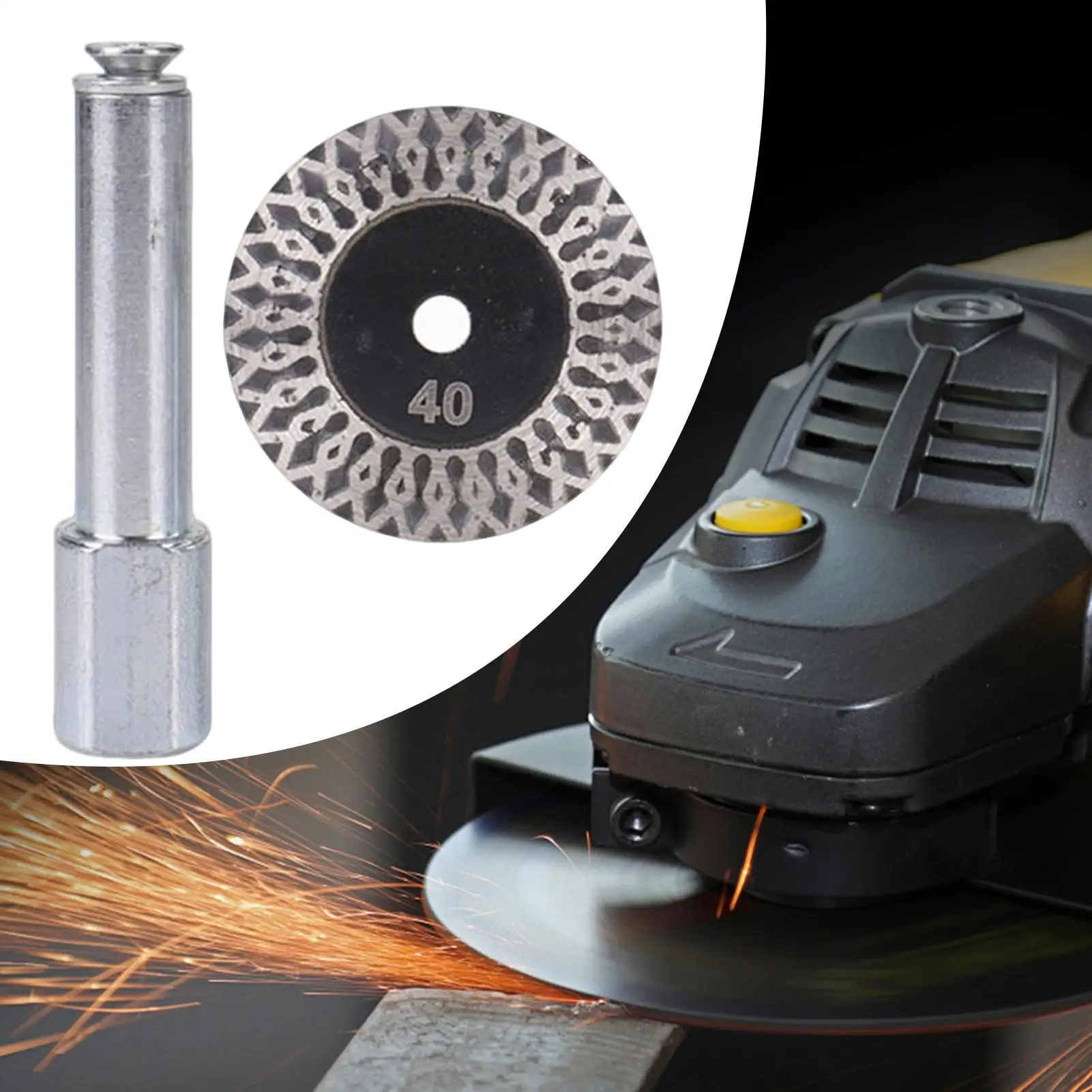 

Grinding Disc 40mm Heavy Duty Metal Power Tool Stone Cutting Disc For Concrete Glass Stone Tile Paint Steel Carbon Ceramic