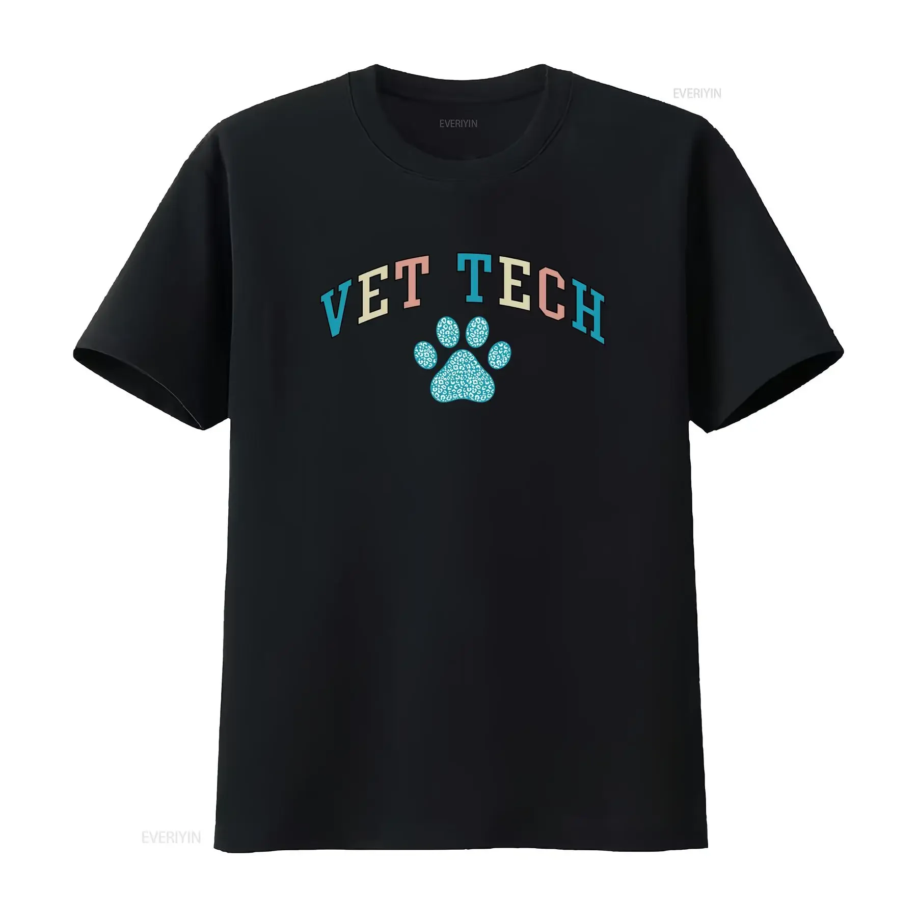 Veterinarian T Shirt Vet Tech For Veterinary Nurse School vintage Washed Stretched Soft Breathable graphic Unisex Slightly