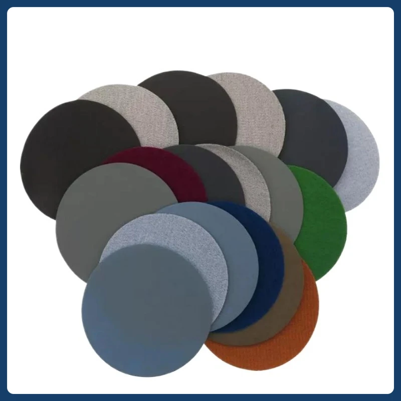 ورق صنفرة مائي على شكل قرص متدفق، خرز بوذي جاف ورطب وتلميع دقيق اليشم 400-10000 شبكة