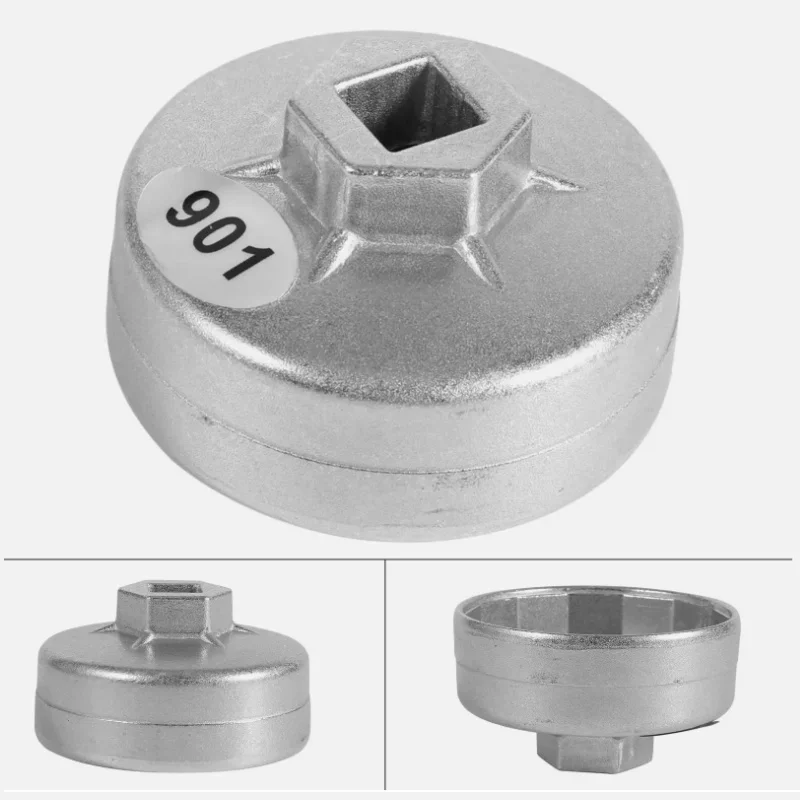 

Universal 14 Slot 64.5 Mm Oil Filter Wrench Cover Shell Tool Remover