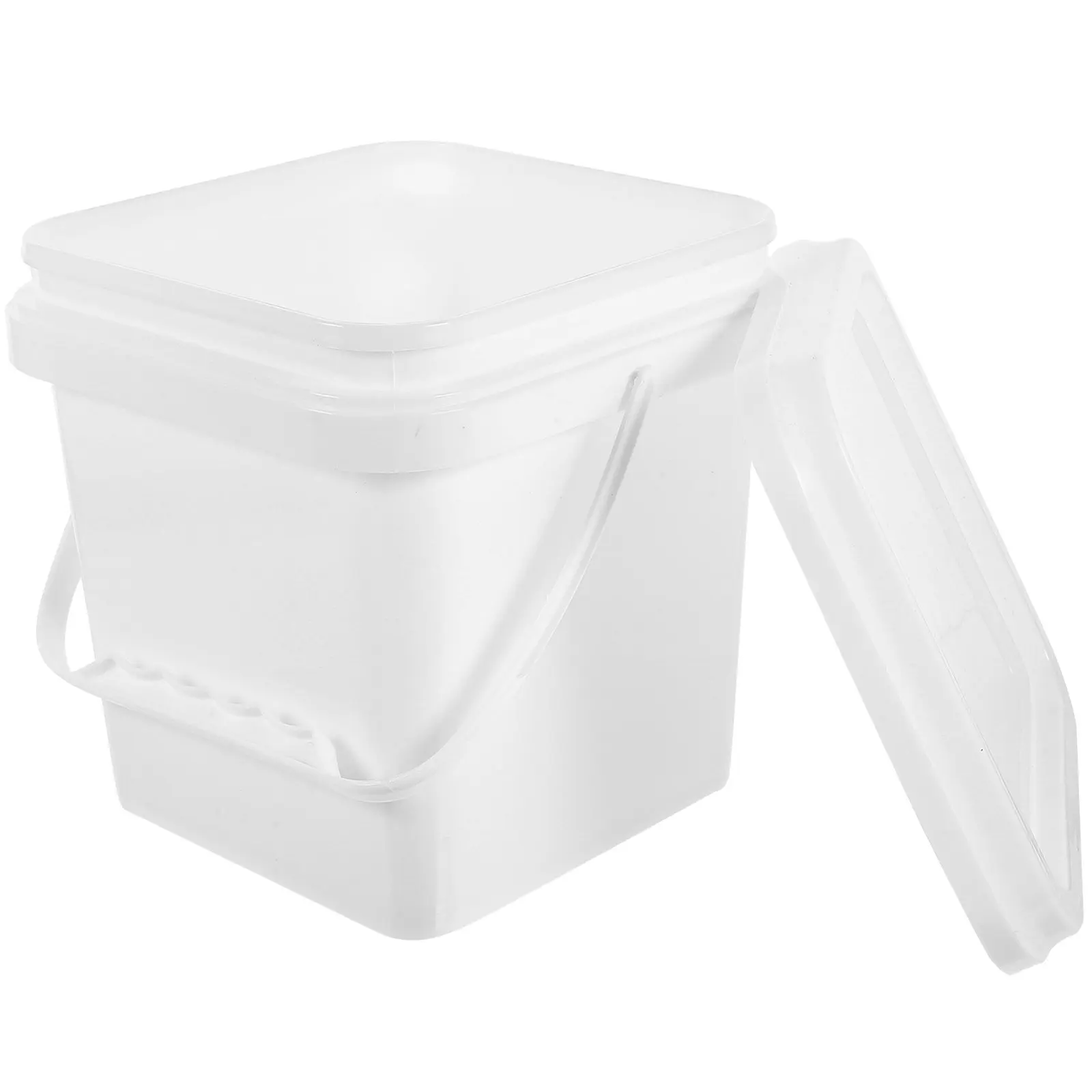 

Портативное ведро для краски с удобной ручкой, надежной крышкой, без BPA, пластиковый контейнер для длительного использования в малярных и ремесленных работах