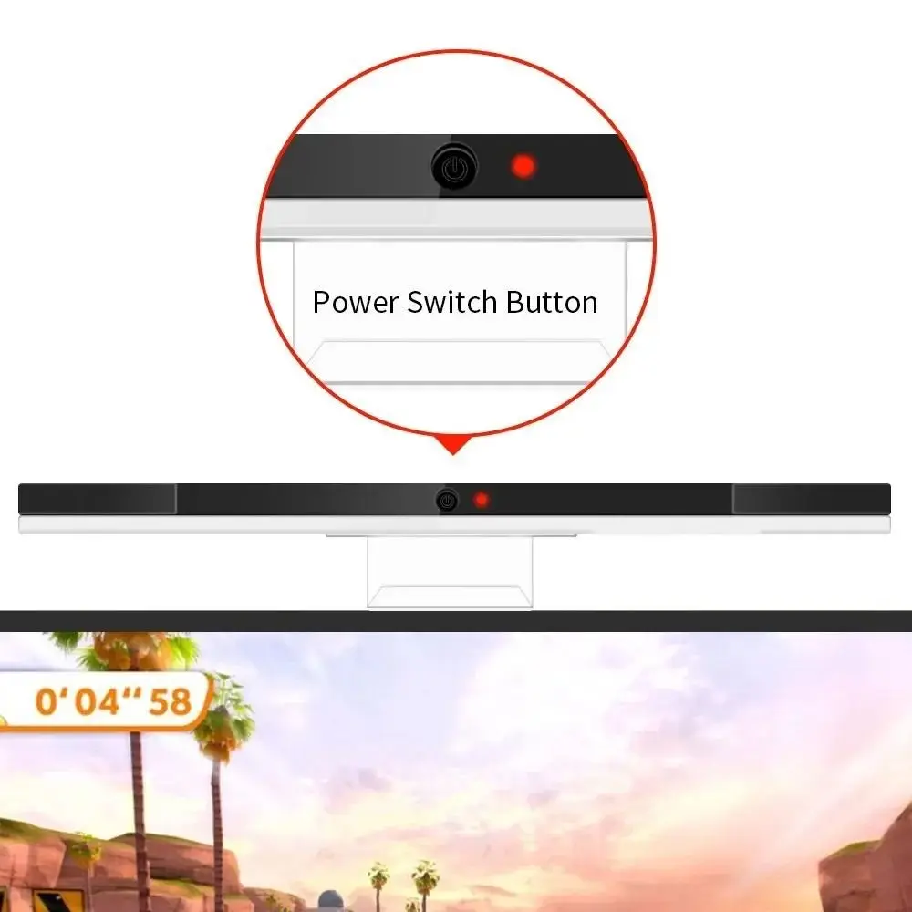 Receptor infravermelho universal para Wii U, Reparação sem fio da barra do sensor, Peças sobresselentes originais