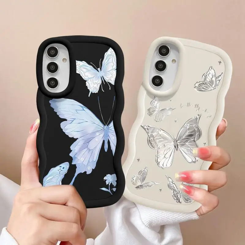 Beautiful Butterfly Phone Case for Samsung Galaxy A20s A30s A50 A50s A02s A03 Core A04e A05s A11 A12 A13 A14 A15 A21s A51 4G 5G