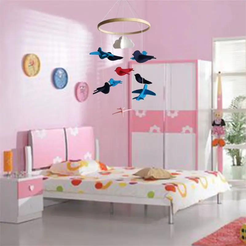 23,62x7,87 pollici Decorazione della camera da letto con sonaglino per bambini, lettino per neonati attorno alle forniture da