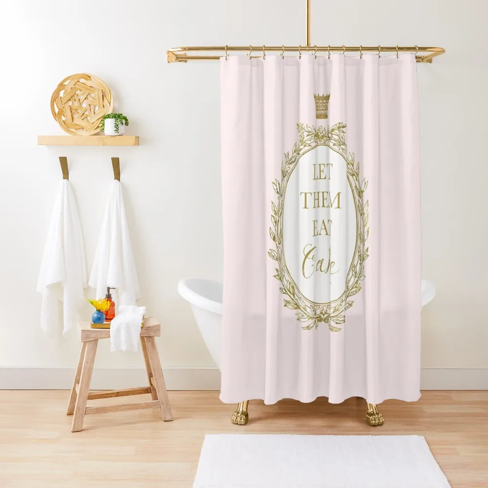 

Let them eat Cake Shower Curtain Waterproof Shower And Anti-Mold Waterproof Bath And Anti-Mold For Shower Bathroom Box Curtain